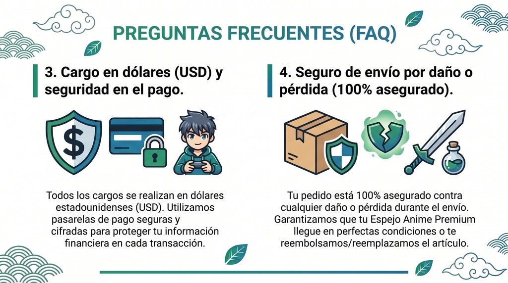 Espejo Anime Fantasy