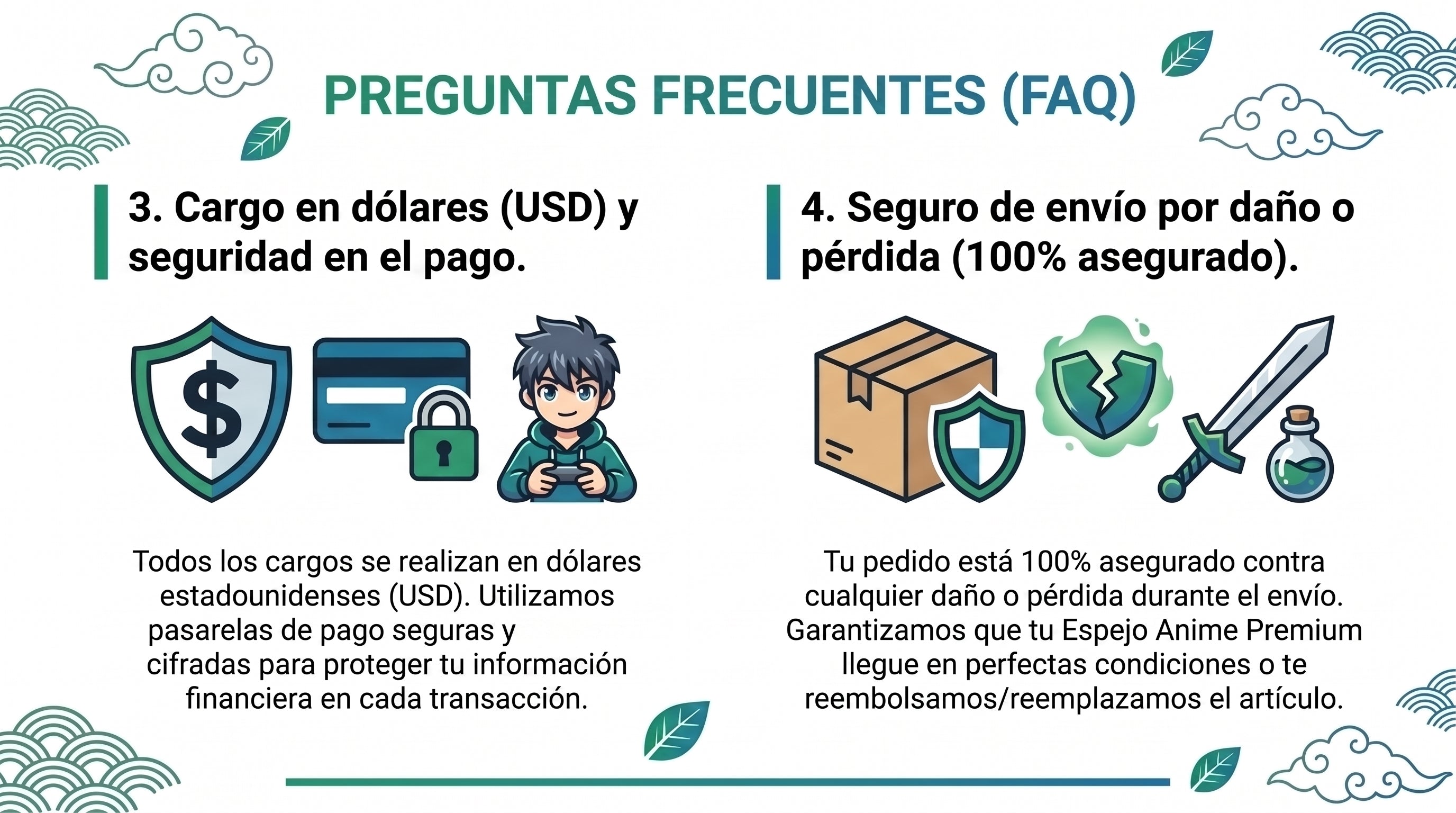 Espejo Anime Fantasy