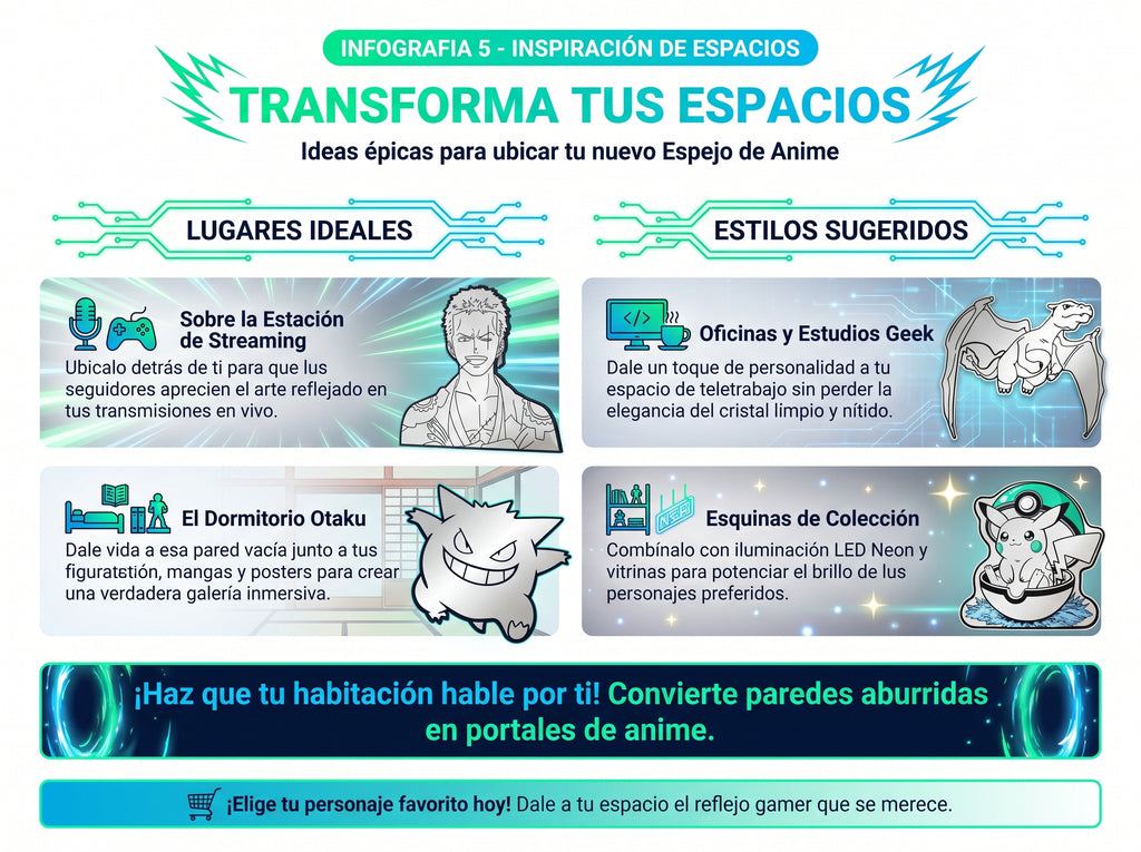 Espejo Anime Fantasy
