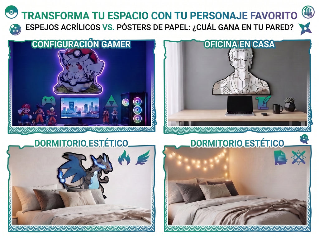 Espejo Anime Fantasy